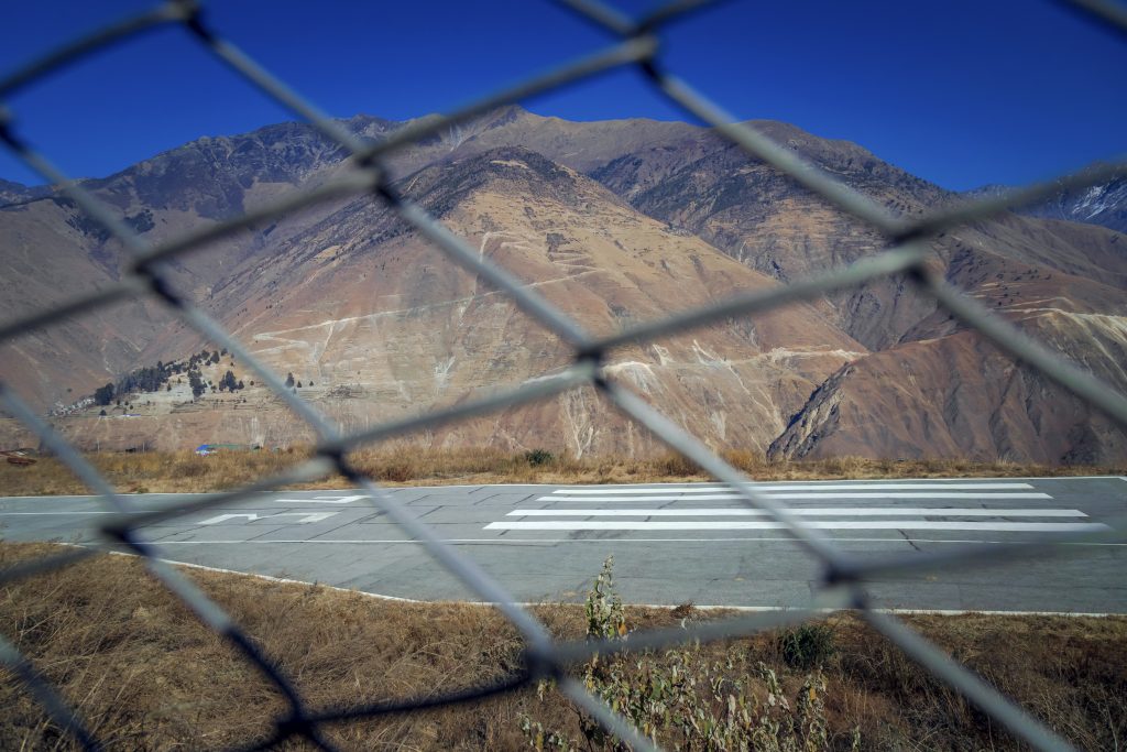 Juphal airport in Dolpa